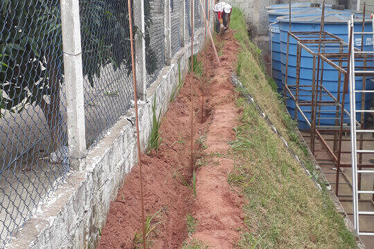 Instalação Energia Subterrânea