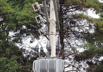 Poste Transformador de Energia